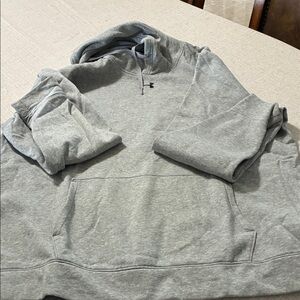 Under Armour Light Gray ColdGear Hoodie